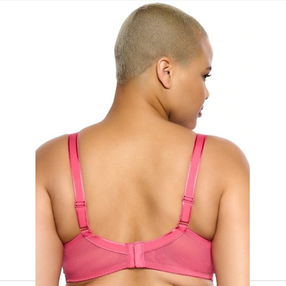 NWT Paramour‎ [ 40H ] Peridot Unlined Lace Bra in Honeysuckle Pink - Picture 16 of 16